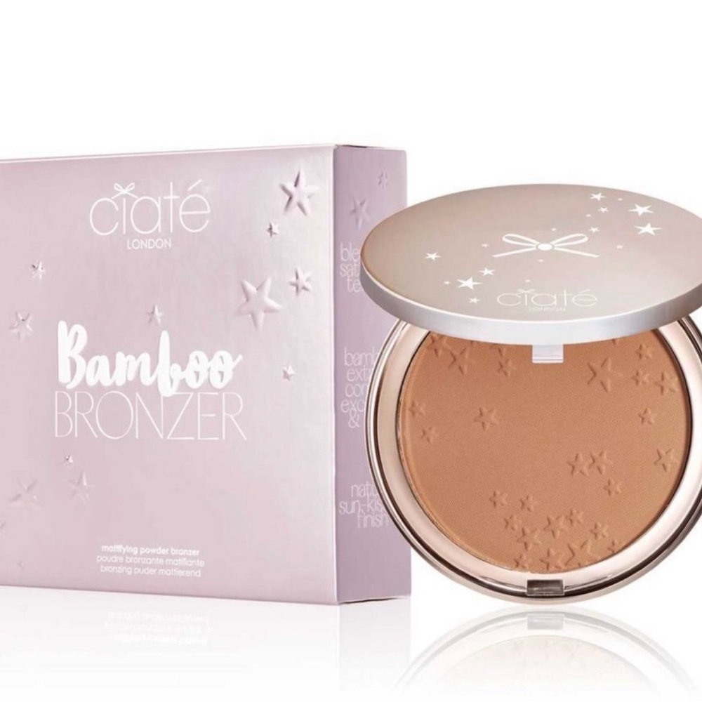 Ciate London Bamboo Powder Bronzer PALM ISLAND *8g/.28oz FULL Sz NIB